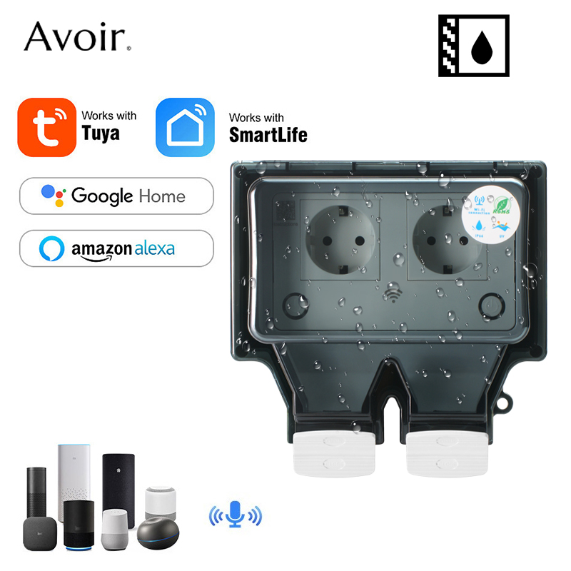Outdoor Power Hub - Prese elettriche a parete Avoir Tuya