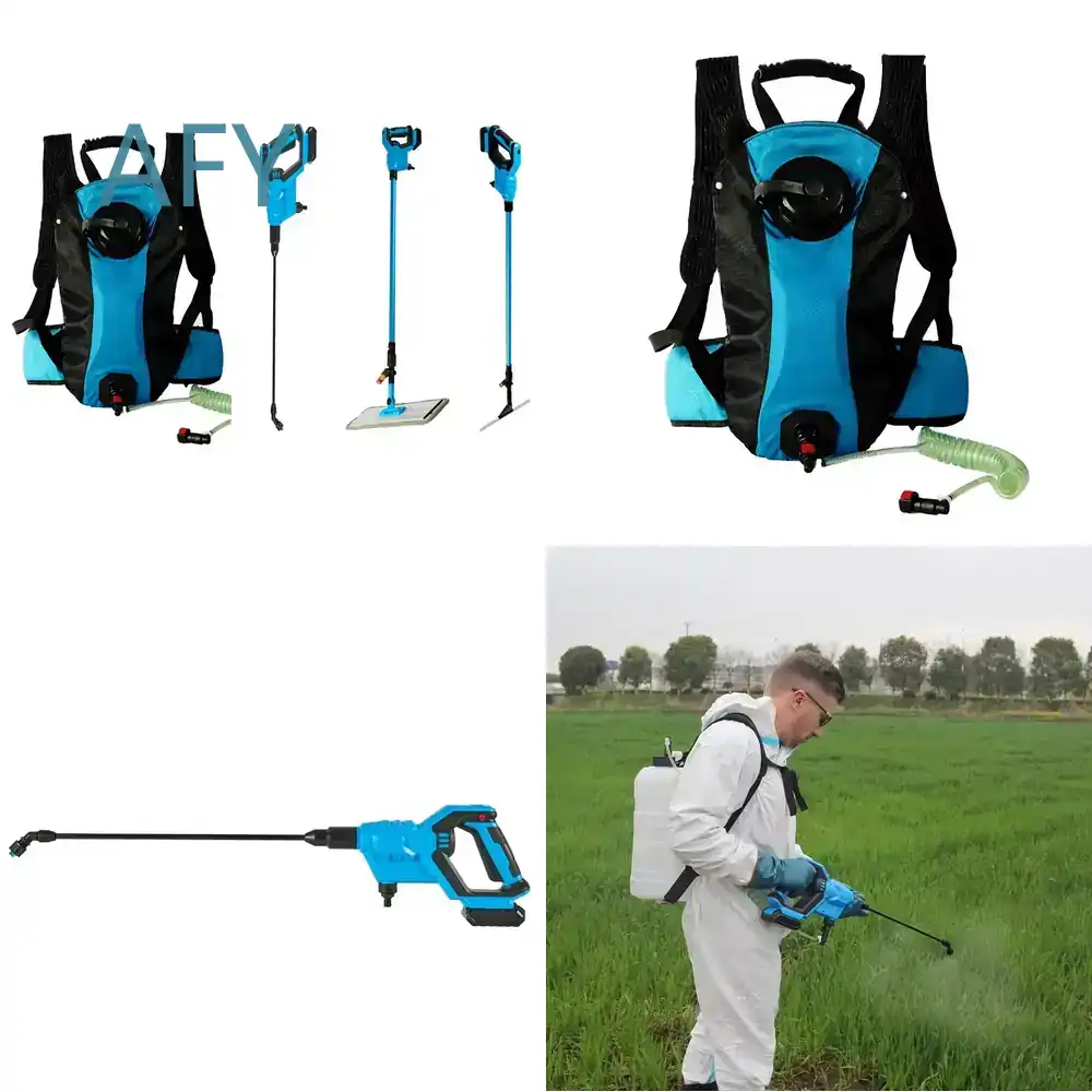 Outdoor Power Mop - Spruzzatore a Zaino Multifunzione Wireless 10.8V