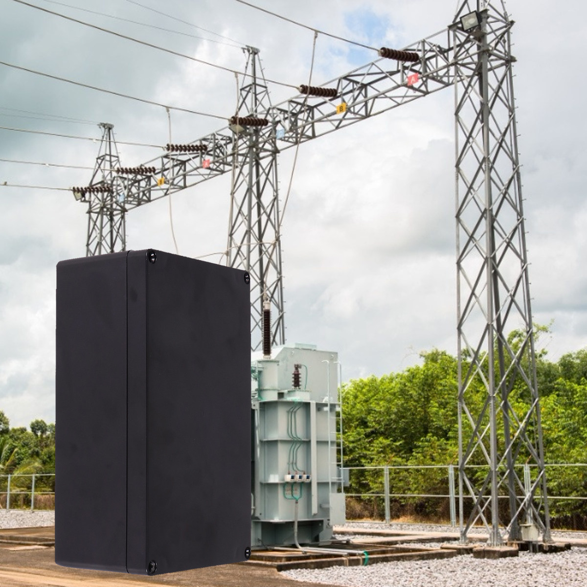 Outdoor Power Board Box - 2 Pezzi Scatola di Giunzione Impermeabile