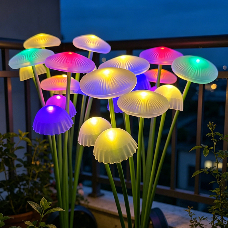 Outdoor Power Hub - Luci Solari a Forma di Medusa