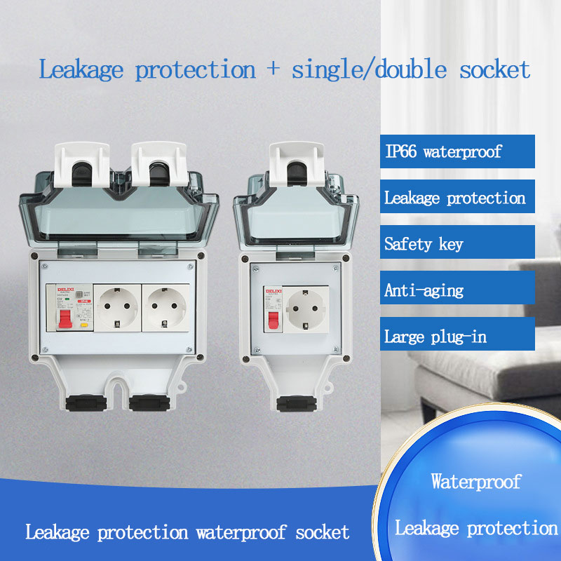 Outdoor Power Outlet Extension - Presa Impermeabile da Esterno Tipo 86