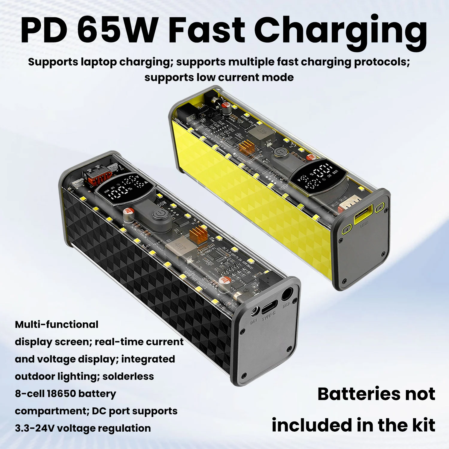 Outdoor Power Board Box - Custodia Power Bank PD65W per Ricarica