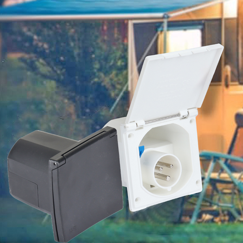 Outdoor Power Outlet Extension - Presa di alimentazione per camper 230V