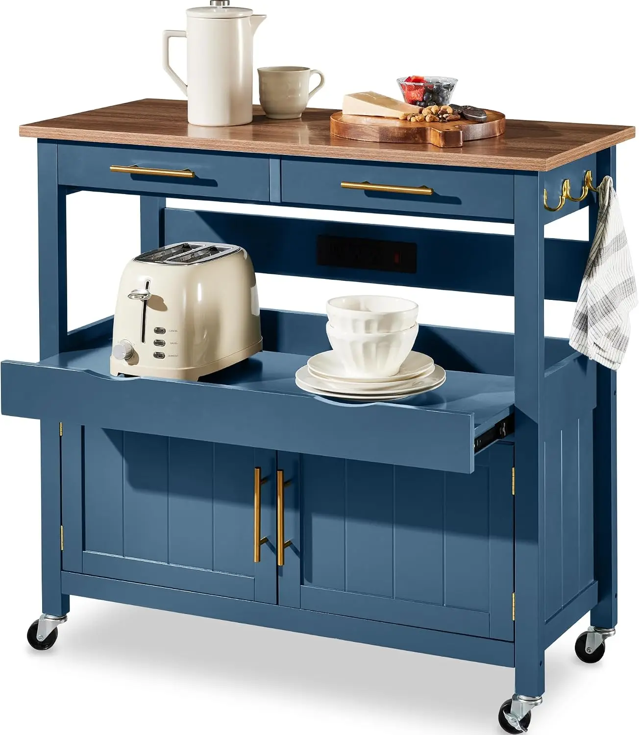 Outdoor Kitchen Power Outlet - Carrello da Cucina Grande da 36