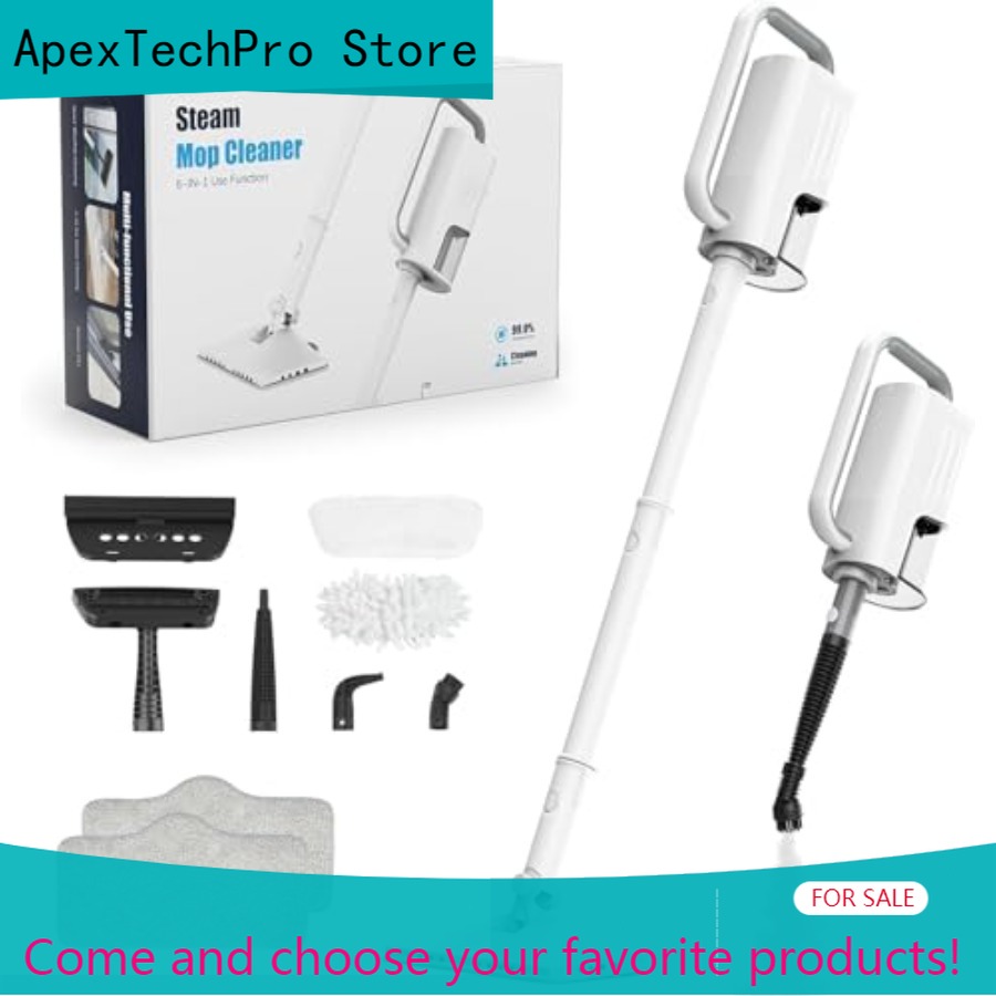 Outdoor Power Mop - ApexTP7-in-1 Scopa a Vapore 1200W con