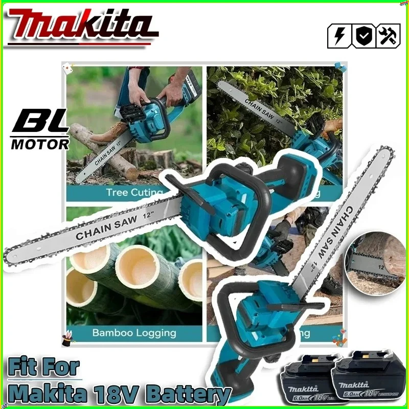 Pole Saw Cordless - Motosega Portatile Makita 18V 2200W, Elettrica