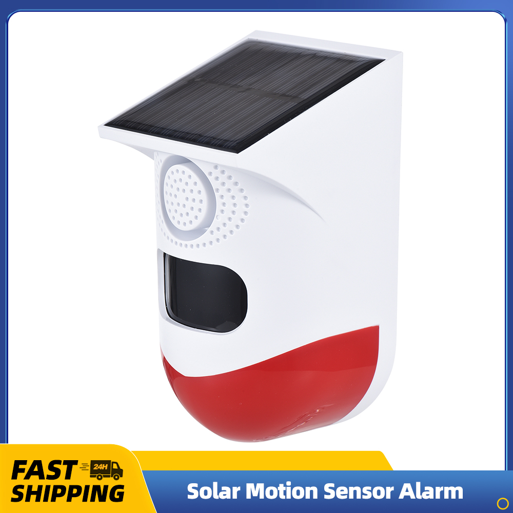 Outdoor Power Outlet Solar - Allarme sensore di movimento solare Sirena