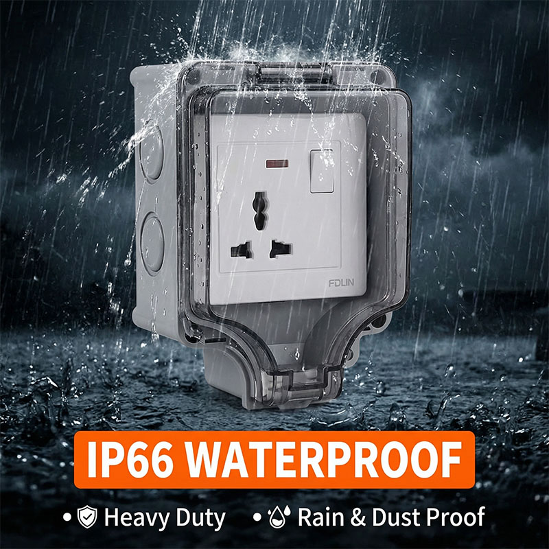 Outdoor Power Hub - Pannello di Ricarica Industriale IP66 per