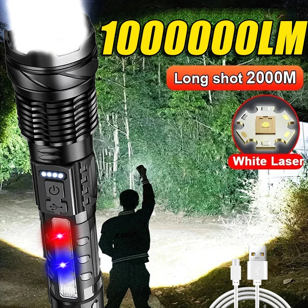 Potente torcia a LED ricaricab - Outdoor Power For Camping recensione e prezzo