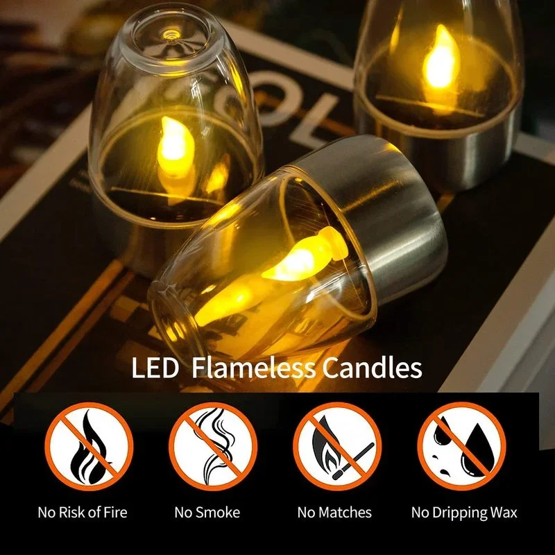 Candele senza fiamma ad energi - Outdoor Power Outlet Solar recensione e prezzo