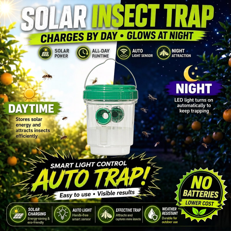 Trappole Solari per Mosche del - Outdoor Power Outlet Solar recensione e prezzo