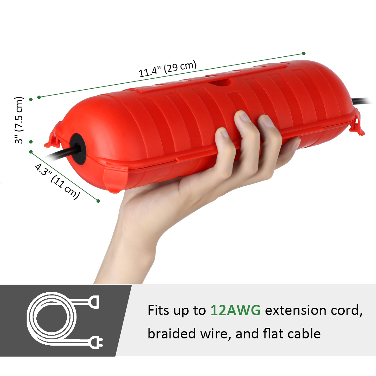 Scatola di derivazione per cav - Outdoor Power Outlet Extension recensione e prezzo