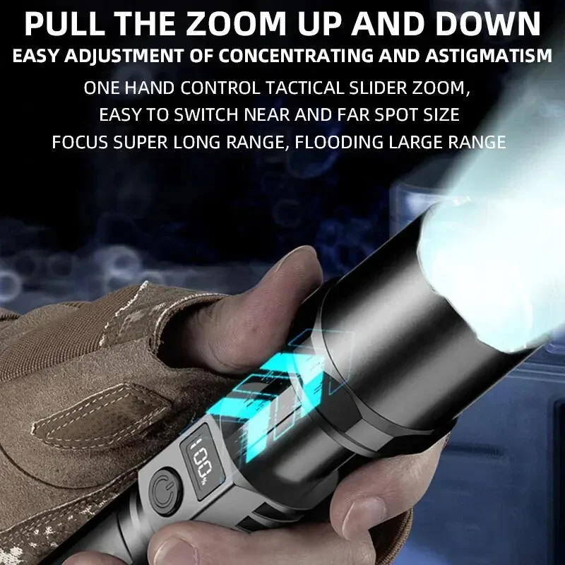 Potente torcia portatile a LED - Outdoor Power For Camping recensione e prezzo