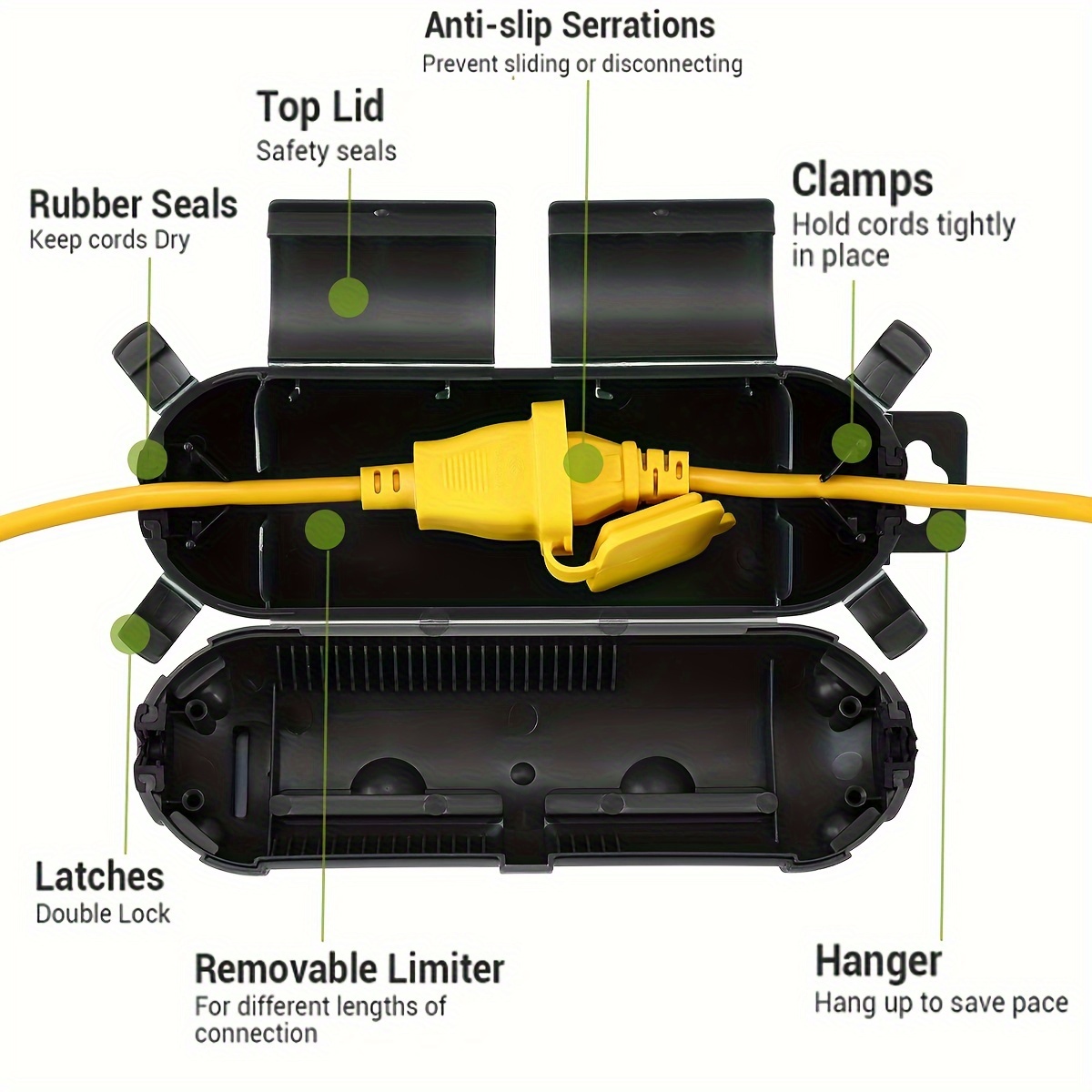 Copertura protettiva di sicure - Extension Cord Outdoor recensione e prezzo