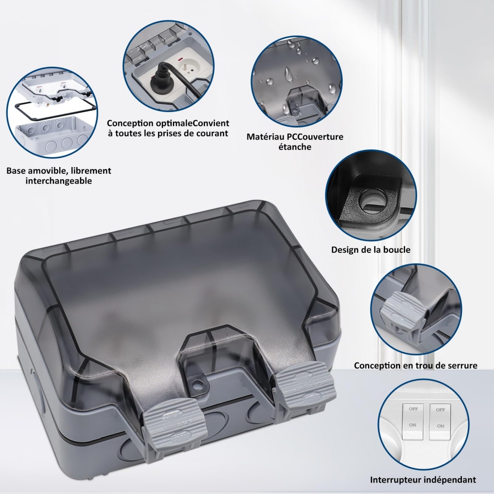 Presa esterna EIOMR Francia IP - Outdoor Power Outlet Extension recensione e prezzo