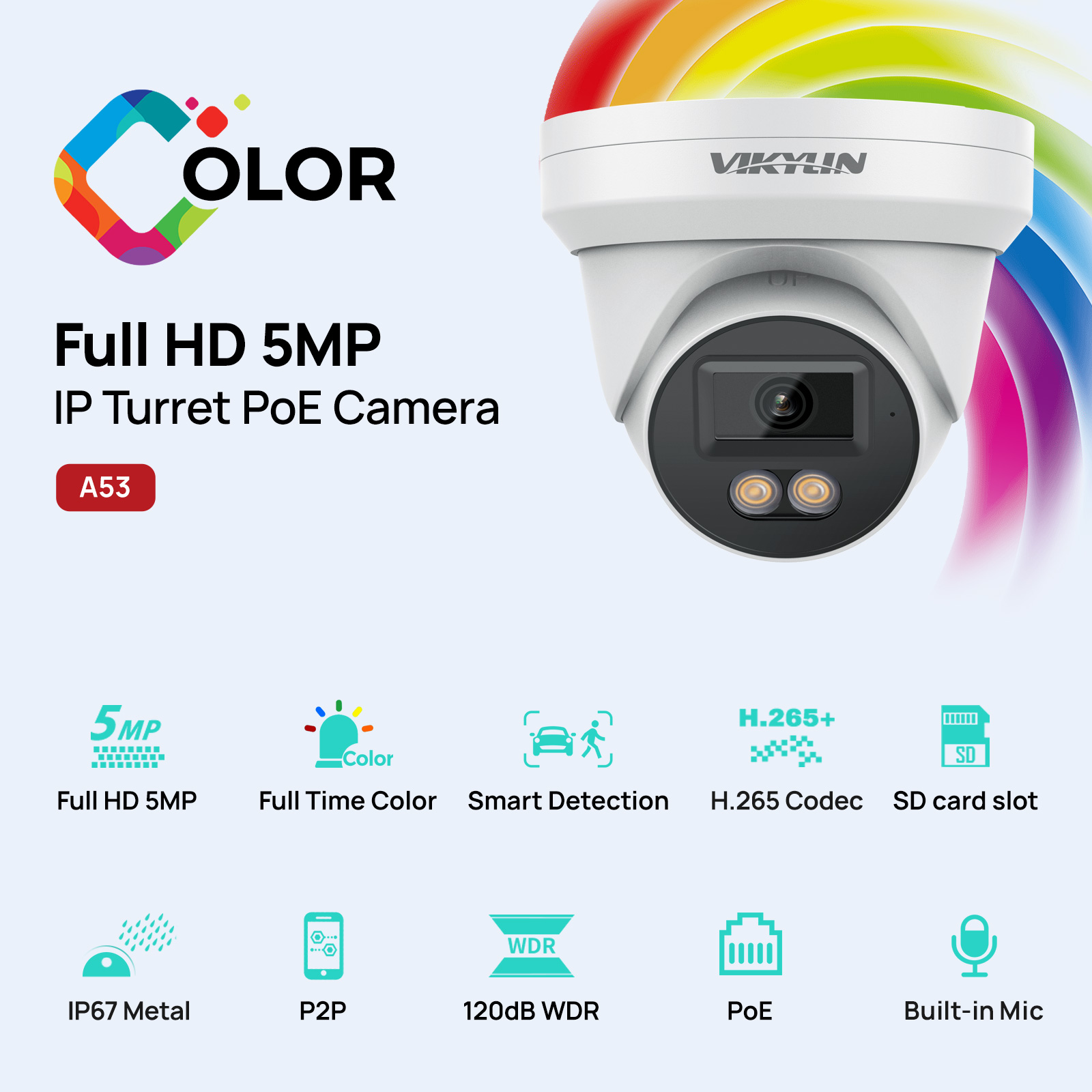 Telecamera di Sicurezza IP VIK - Outdoor Power G Motion recensione e prezzo