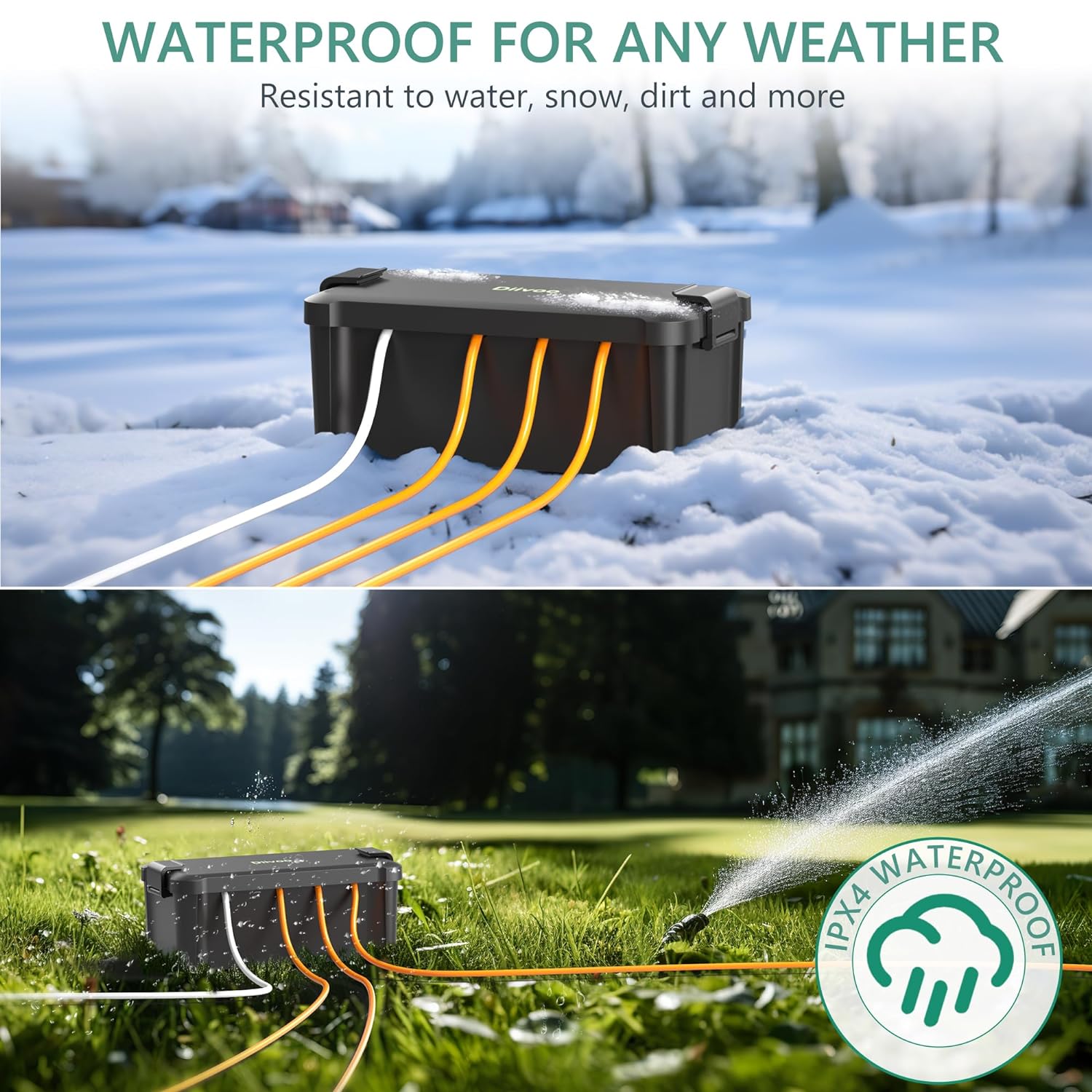 Diivoo Scatola elettrica imper - Extension Cord Outdoor recensione e prezzo
