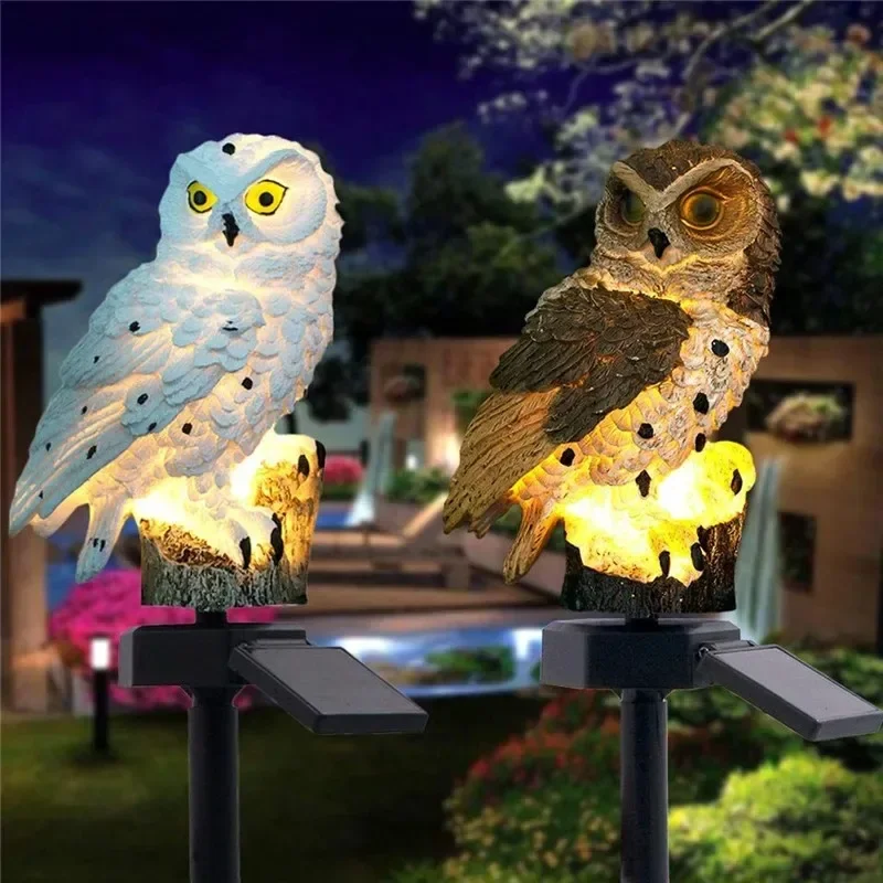 Statua di Gufo Solare con Luce - Outdoor Power Outlet Solar recensione e prezzo