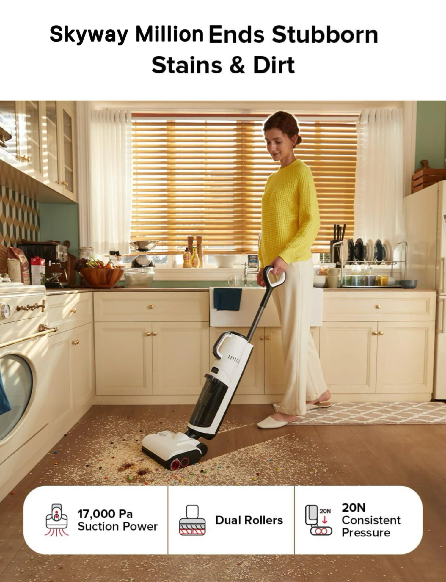 5-in-1 Potente 17000Pa One Ste - Outdoor Power Mop recensione e prezzo