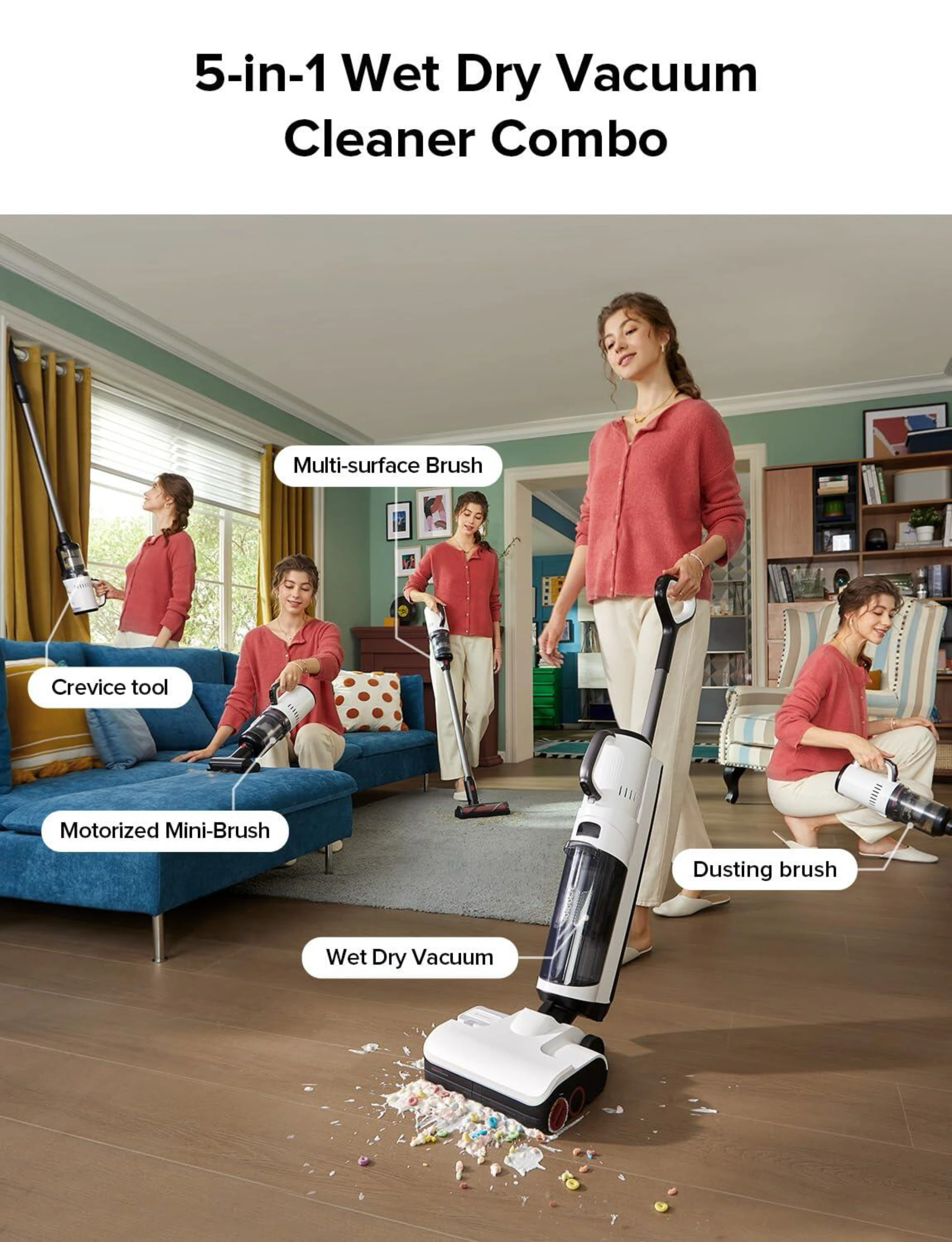 5-in-1 Potente 17000Pa One Ste - Outdoor Power Mop recensione e prezzo