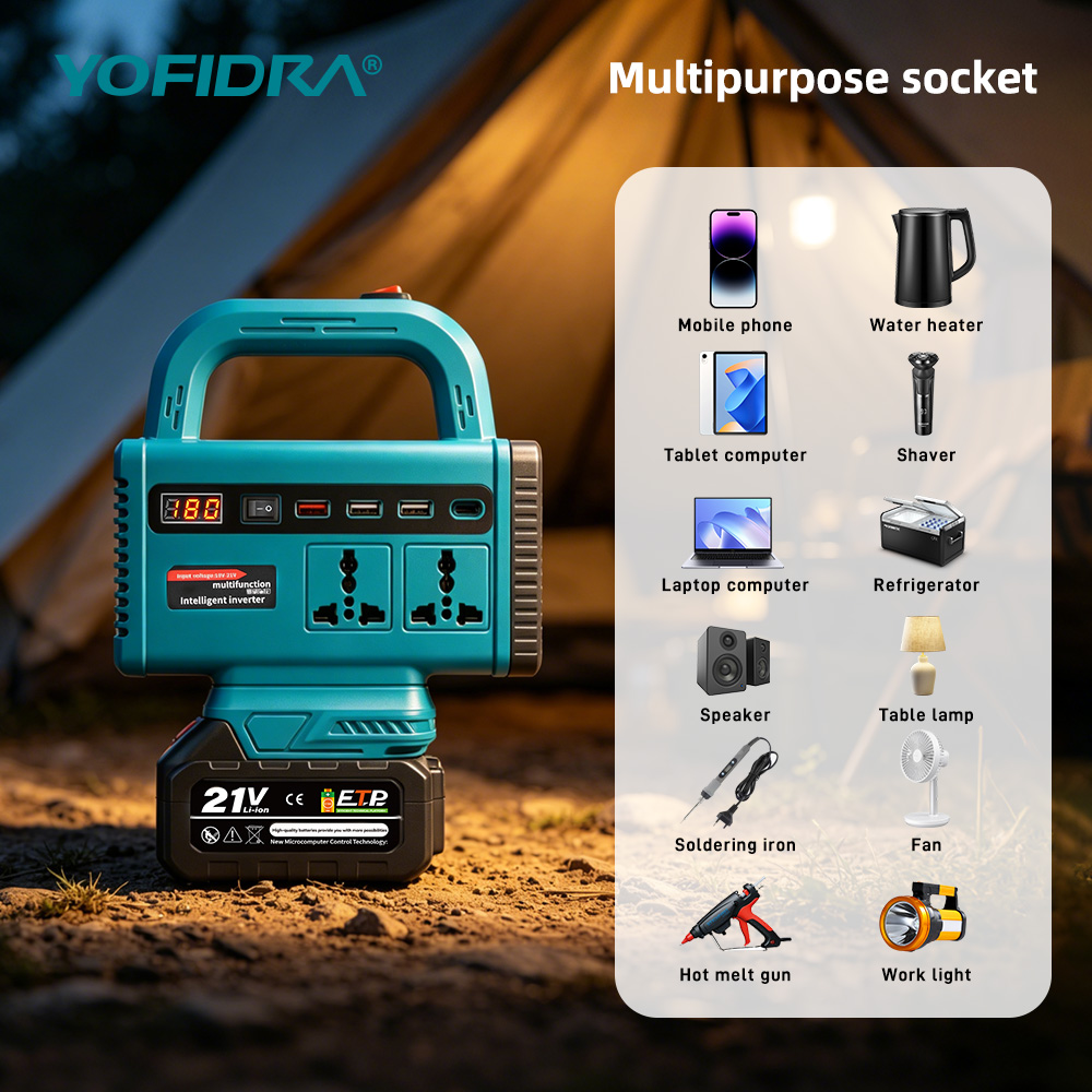 Inverter di potenza portatile  - Outdoor Power Hub recensione e prezzo