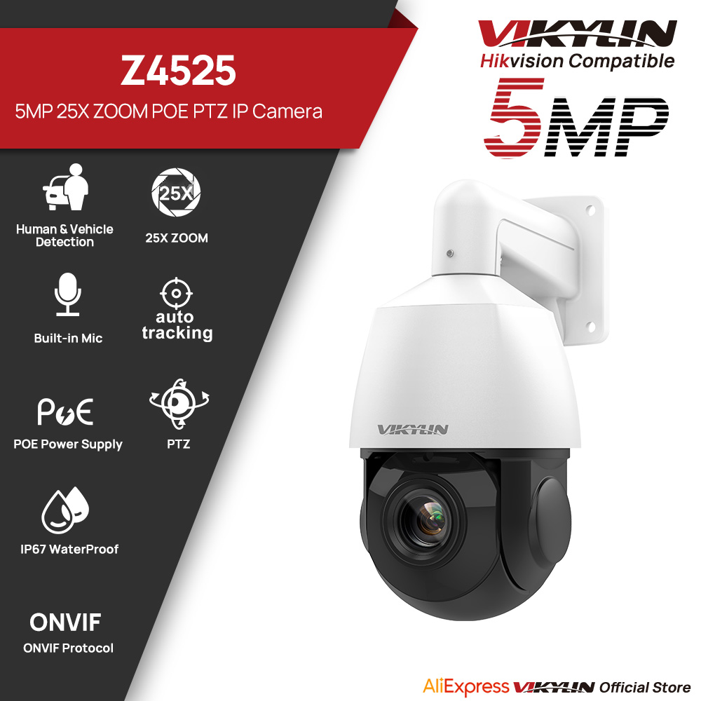 Telecamera IP Vikylin 5MP PTZ  - Outdoor Power G Motion recensione e prezzo