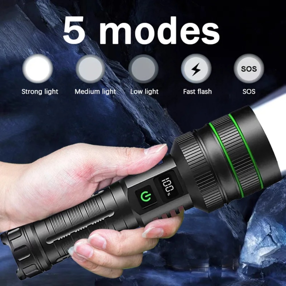 Potente torcia a LED zoomabile - Outdoor Power For Camping recensione e prezzo